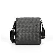 Woven men's casual shoulder bag, view 3 - MRSLM