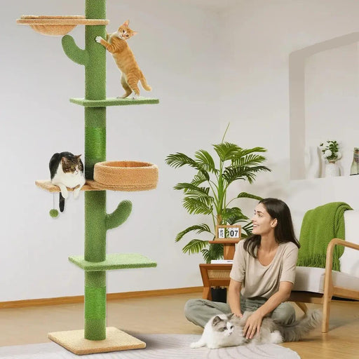 cactus cat tree floor to ceiling - MRSLM