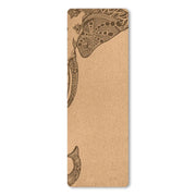 6mm natural cork tpe yoga mat, view 3 - MRSLM
