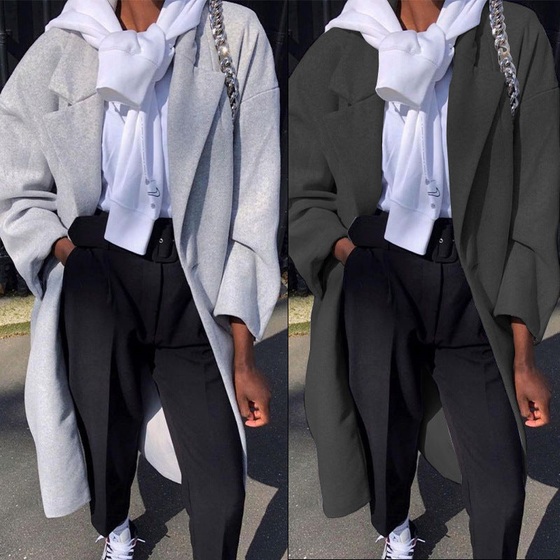 Women's long trench coat - MRSLM