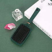 air bag anti-static detangling hair brush, view 4 - MRSLM