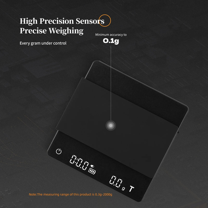 digital kitchen coffee scale, view 6 - MRSLM
