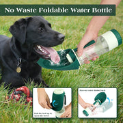 portable dog water bottle food container, view 6 - MRSLM