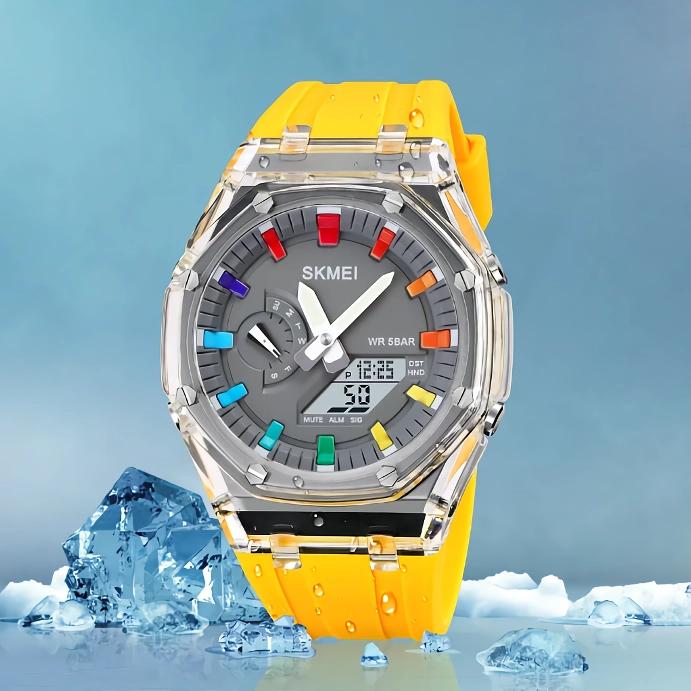 men's LED digital watch, view 15 - MRSLM