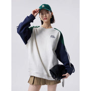 contrast stitching pullover, view 8 - MRSLM