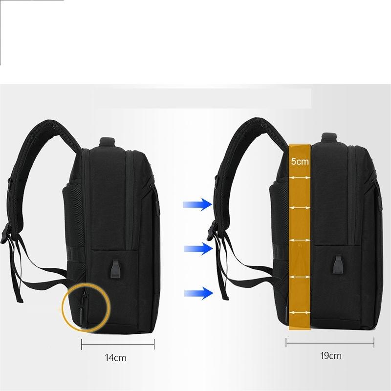Men and women business backpack, view 3 - MRSLM