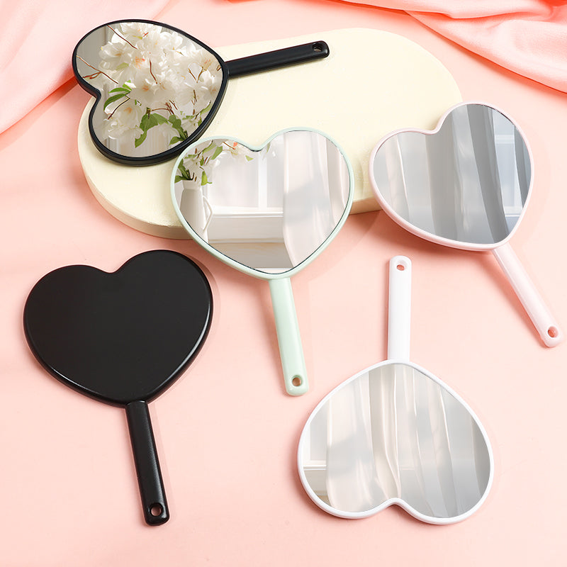 love handheld makeup mirror, view 6 - MRSLM