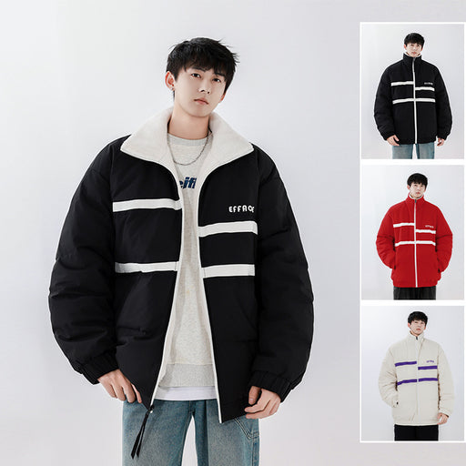 velvet stand collar jacket - MRSLM