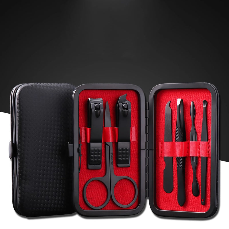 7-piece professional nail clippers kit, view 5 - MRSLM