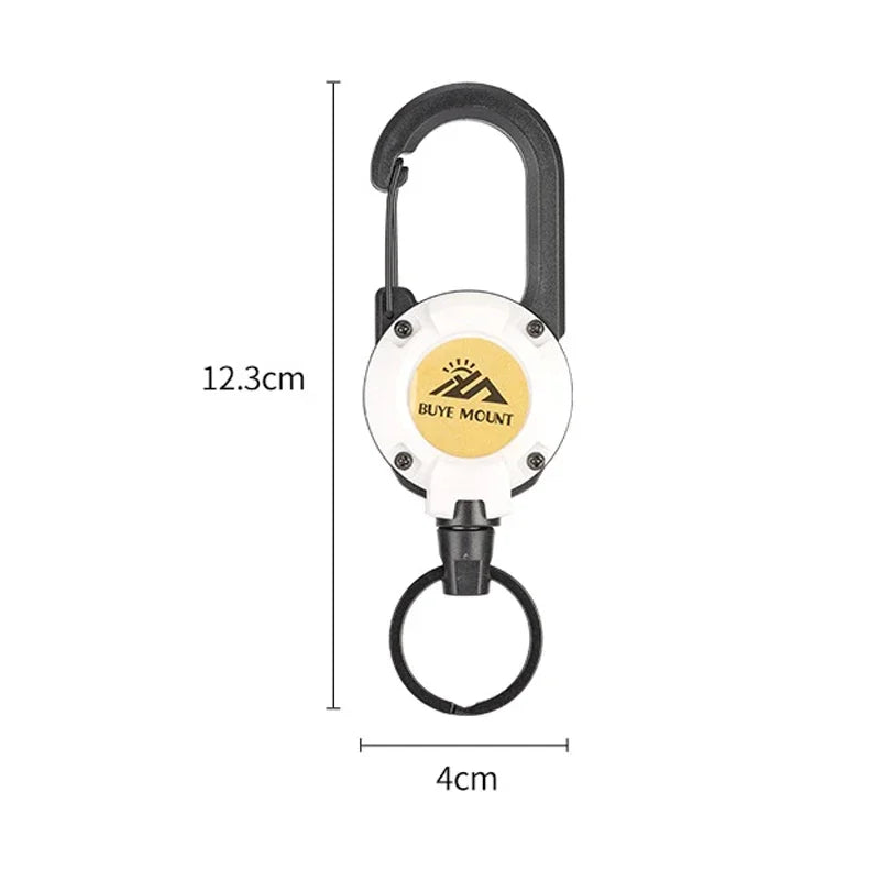 heavy duty retractable id badge reel, view 3 - MRSLM