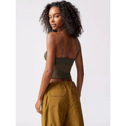 Mesh patchwork crop top, view 27 - MRSLM