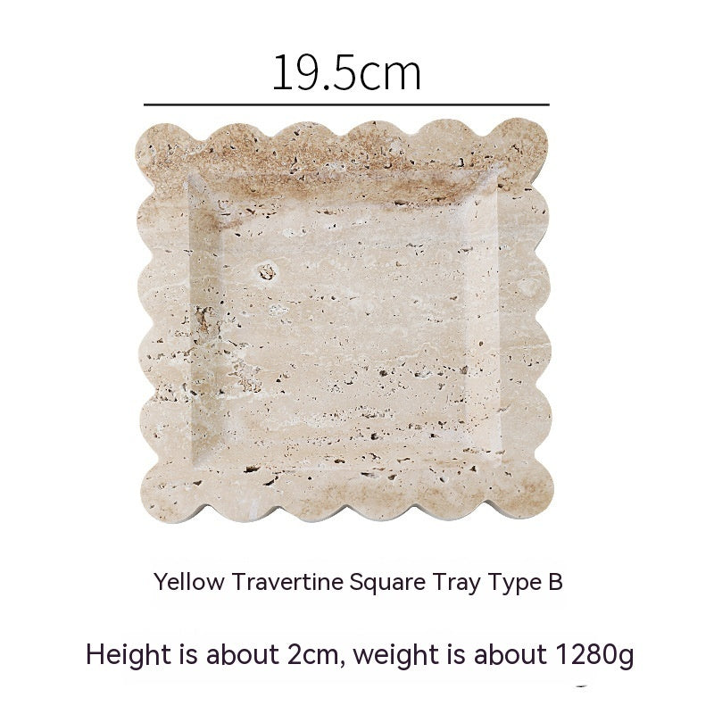 huangdongshi stone decorative fruit tray, view 9 - MRSLM
