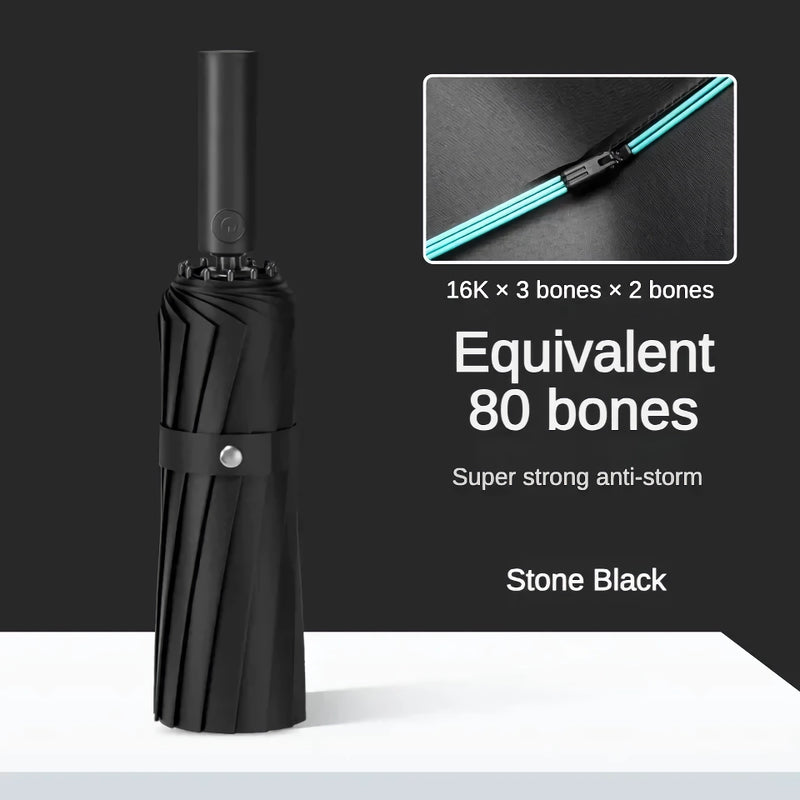 80-bone folding umbrella, view 17 - MRSLM