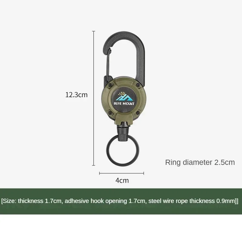 heavy duty retractable id badge reel, view 11 - MRSLM