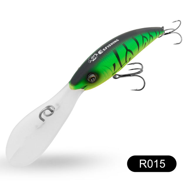 floating hard bait fishing lure, view 17 - MRSLM