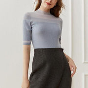 half sleeve knitted top - MRSLM