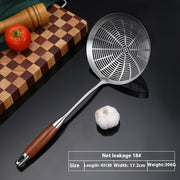 304 stainless steel slotted ladle strainer, view 5 - MRSLM
