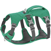 reflective nylon dog harness with handle, view 3 - MRSLM