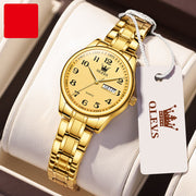 steel band calendar quartz watch, view 5 - MRSLM