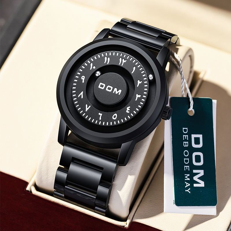 men's steel strap watch, view 3 - MRSLM