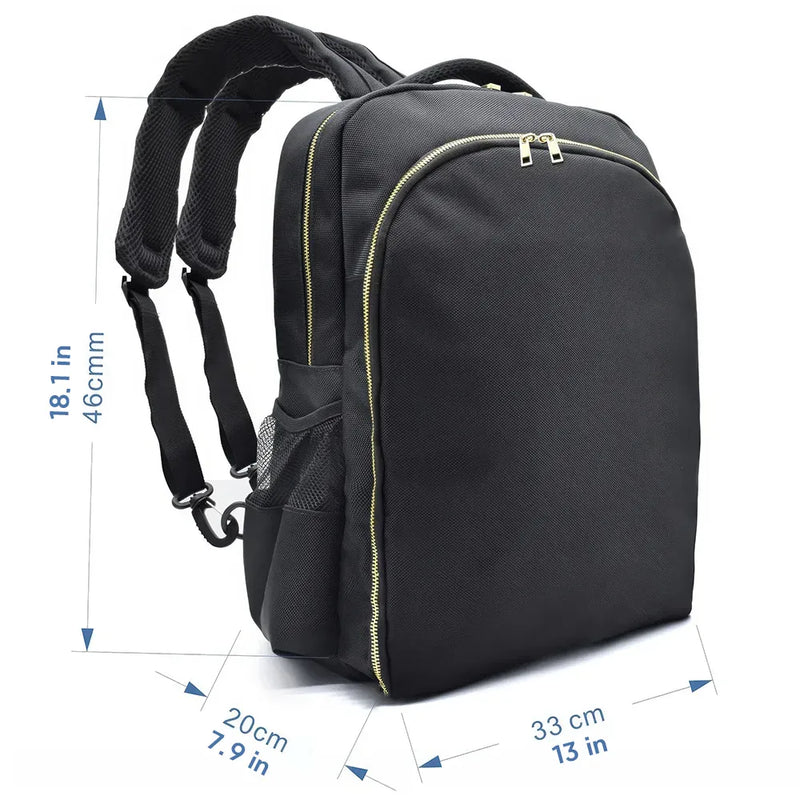 barber organizer backpack, view 9 - MRSLM