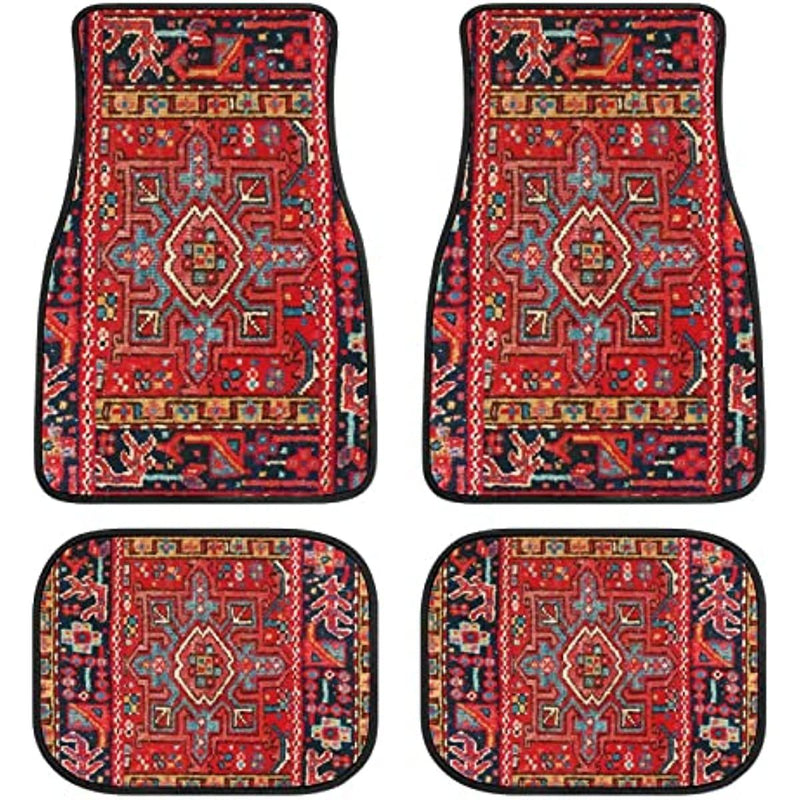persian rug-style car floor mats, view 4 - MRSLM