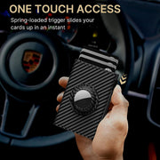 men's ultra-thin card clamp wallet - MRSLM