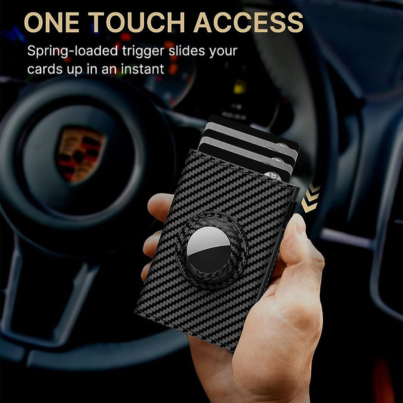 men's ultra-thin card clamp wallet - MRSLM