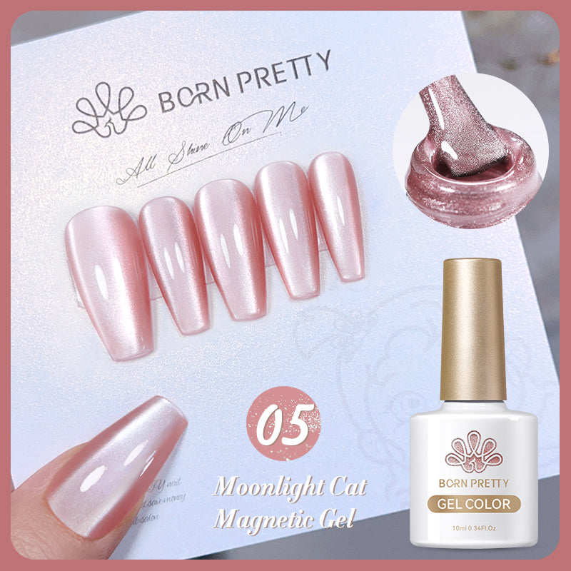 moonlight cat magnetic gel nail polish, view 7 - MRSLM