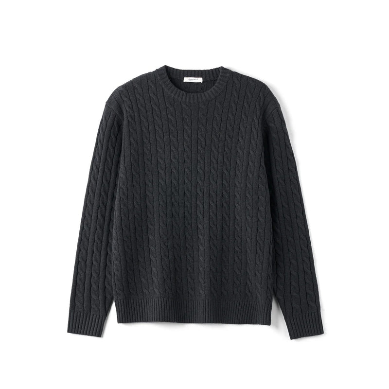 men's oversized cable knit sweater - MRSLM