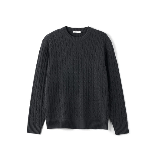 men's oversized cable knit sweater - MRSLM