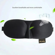 3D contoured memory foam eye mask, view 8 - MRSLM