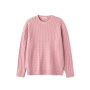 men's oversized cable knit sweater, view 4 - MRSLM