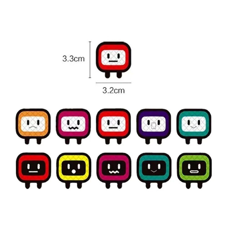 reflective sticker set, view 5 - MRSLM