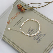 natural freshwater pearl bracelet, view 4 - MRSLM