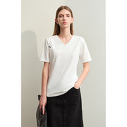 v-neck t-shirt, view 3 - MRSLM