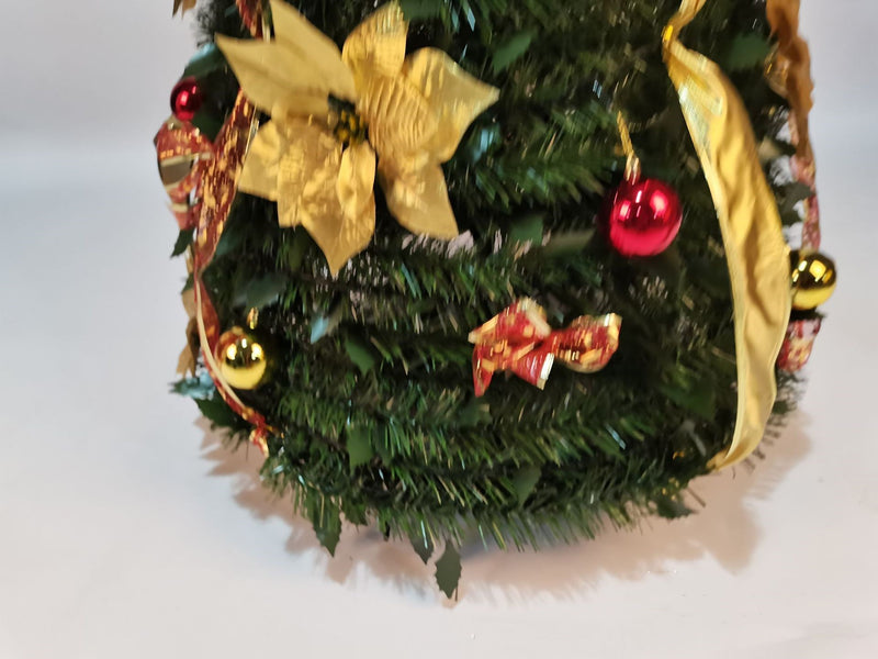 foldable spiral christmas tree, view 5 - MRSLM