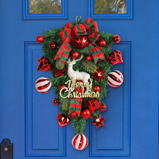 Christmas elk upside down tree garland - MRSLM