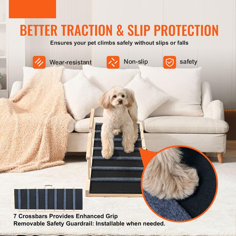 adjustable folding pet ramp, view 3 - MRSLM