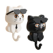 cartoon cat coat hook, view 9 - MRSLM