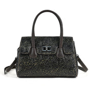 women's genuine leather vintage handbag, view 6 - MRSLM