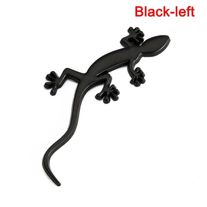 reflective gecko lizard car decal, view 7 - MRSLM