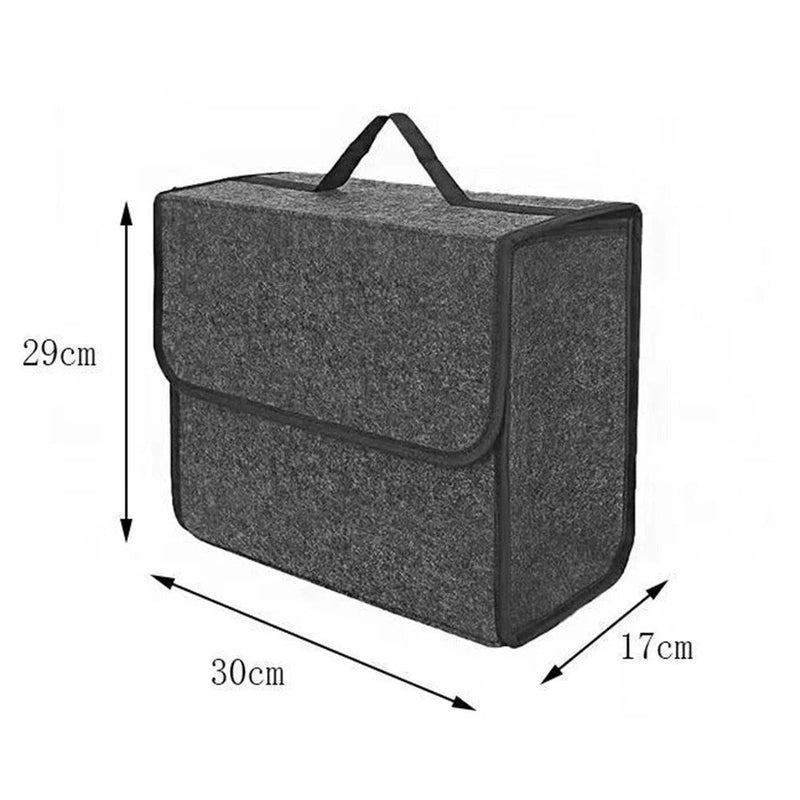 Folding car trunk organizer, view 2 - MRSLM