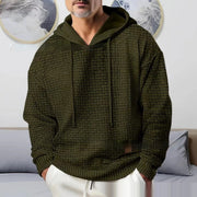 men's hooded jacquard sweater - MRSLM
