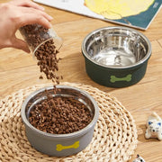 silicone non-slip pet bowl, view 9 - MRSLM