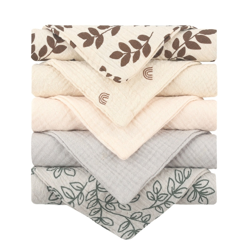 gauze cotton baby washcloths, view 6 - MRSLM