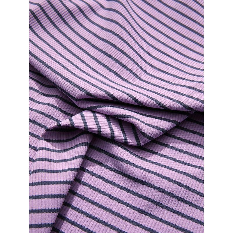 striped knit top, view 7 - MRSLM