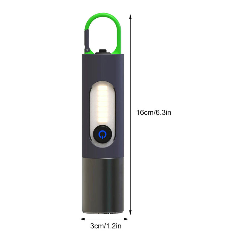 bright LED flashlight, view 2 - MRSLM