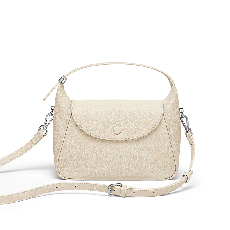Elegant small square shoulder bag, view 7 - MRSLM