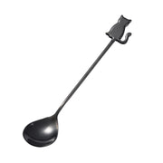 Cat stainless steel coffee spoon, view 10 - MRSLM